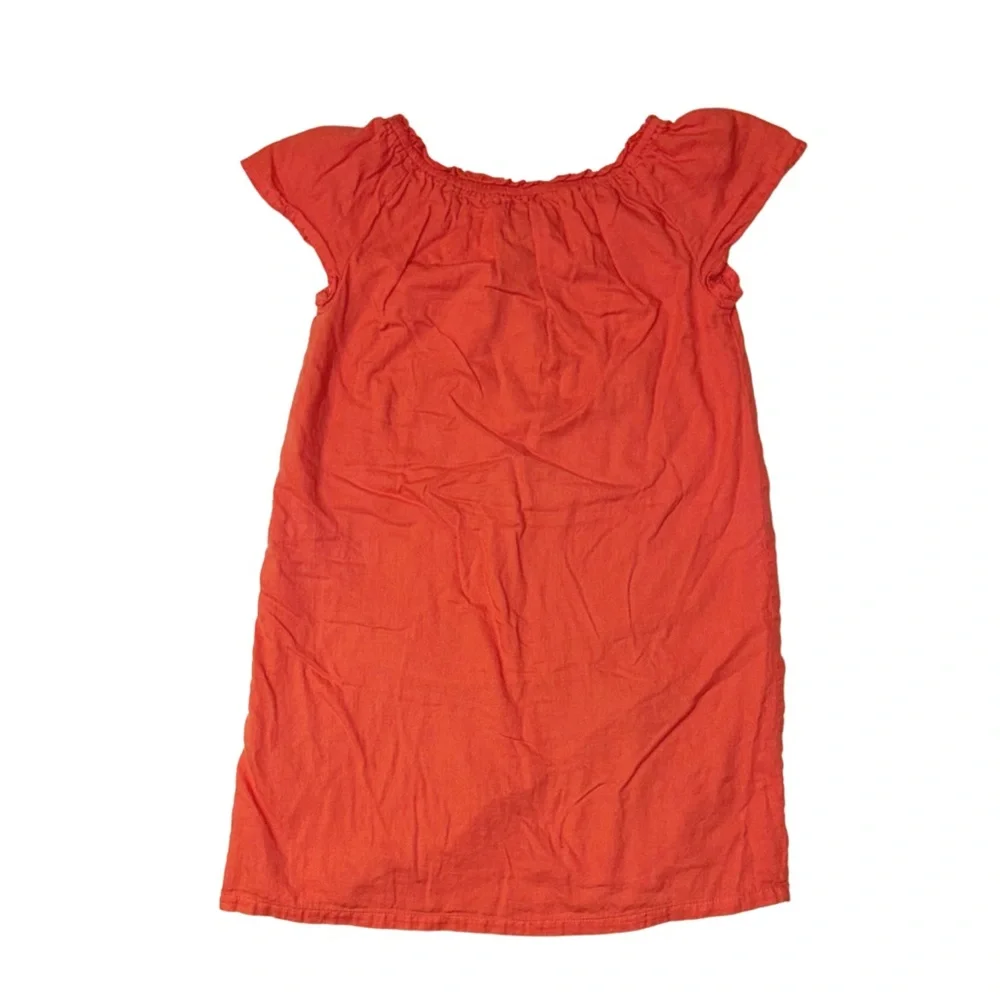 OLD NAVY Girl's Orange Short Sleeve Dress Medium 8